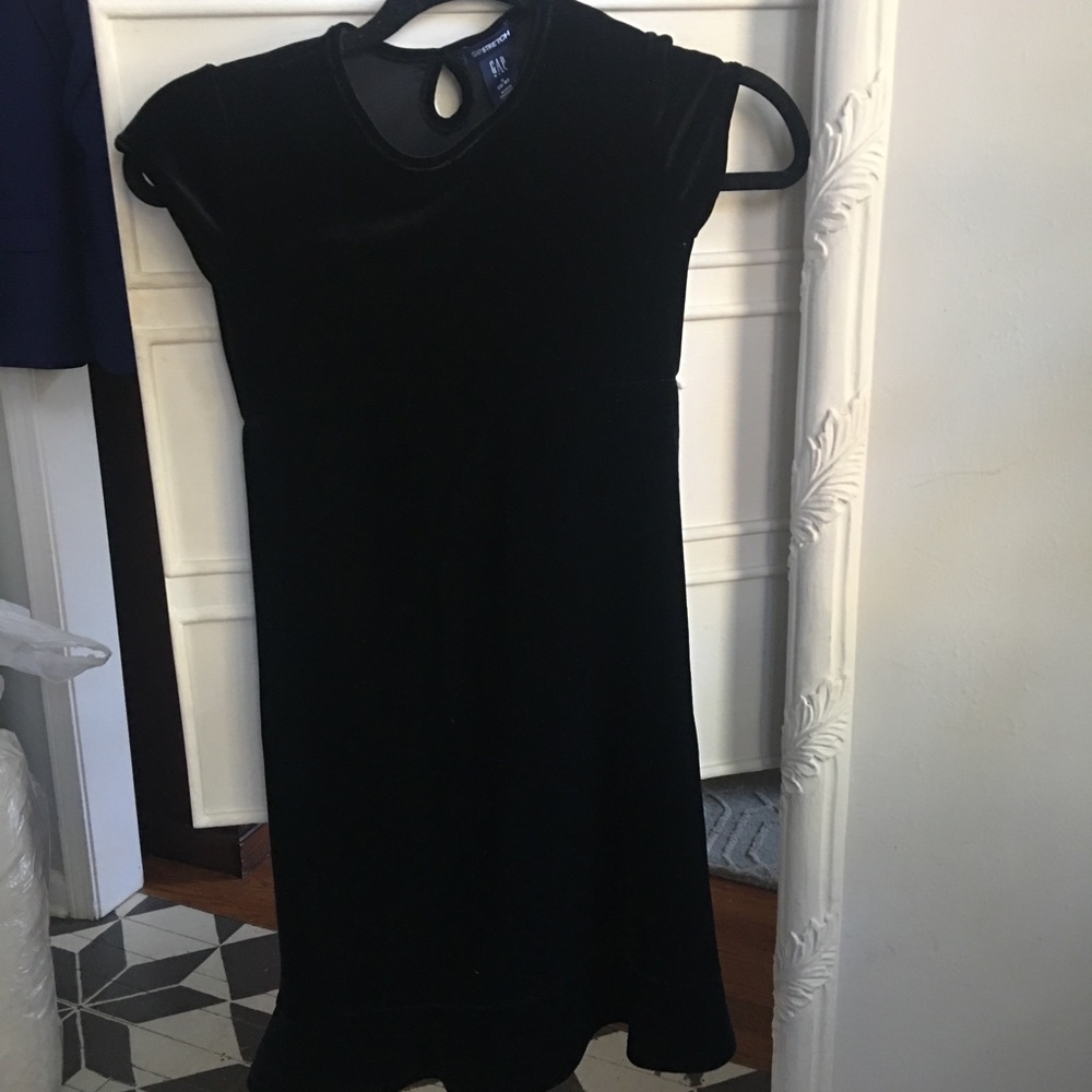 Gap kids velvet dress sm